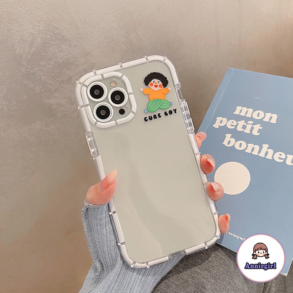 Ốp Điện Thoại TPU Mềm Chống Sốc Họa Tiết Hoạt Hình Màu Dạ Quang Cho IPhone 14 13 12 11 Pro Max 14 Pro Max