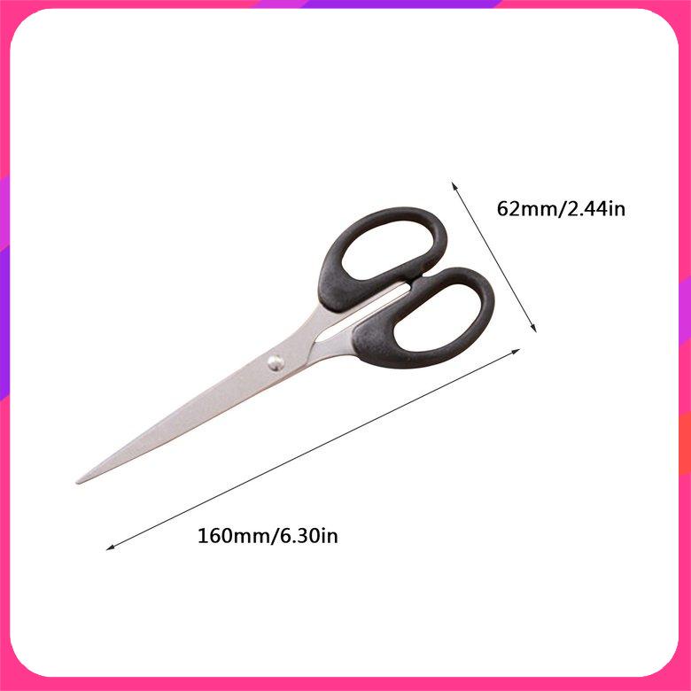 PK Small Portable Home Scissors Stainless Steel Scissors Paper-cutting Scissors