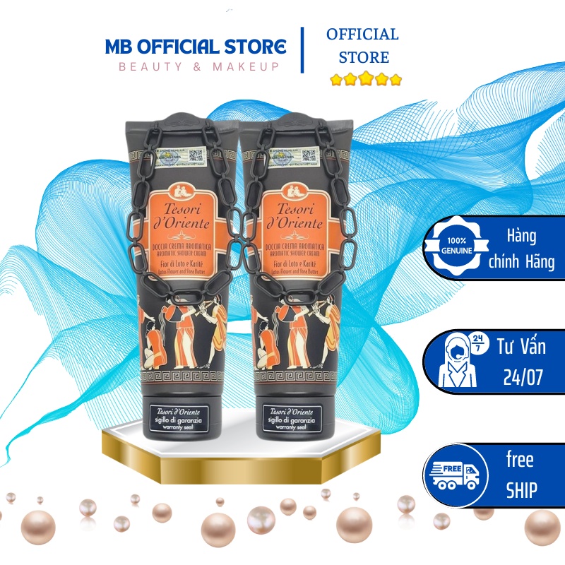 Sữa Tắm Nước Hoa Tesori Hoa Sen Hương Nước Hoa Tự Nhiên 250ml