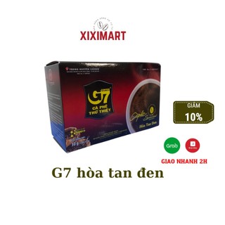 [Không đường] Cà phê đen G7 hoà tan đen hộp 15 gói x 2g Trung Nguyên Legend