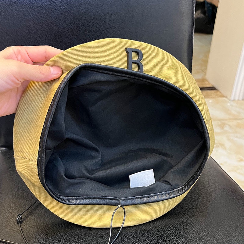 Mũ Beret In Chữ B Cá Tính Thời Trang Xuân Thu Phong Cách Phương Tây Cho Bé Trai Và Bé Gái