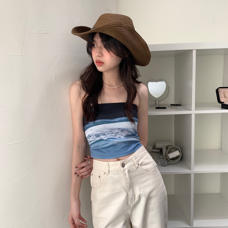 Suxi Áo Lót Không Dây Đơn Giản Quyến Rũ Thời Trang Xuân Hè Cho Nữ