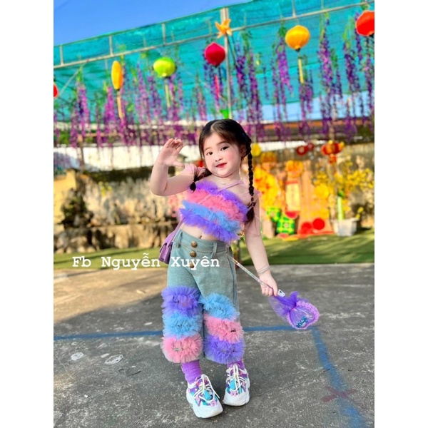 Set bộ hàng thiết kế bé gái