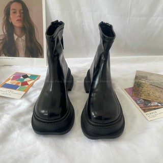 Giày Bốt Nữ PongShoes  cổ cao Thời Trang- FULL BOX- Mã 1516