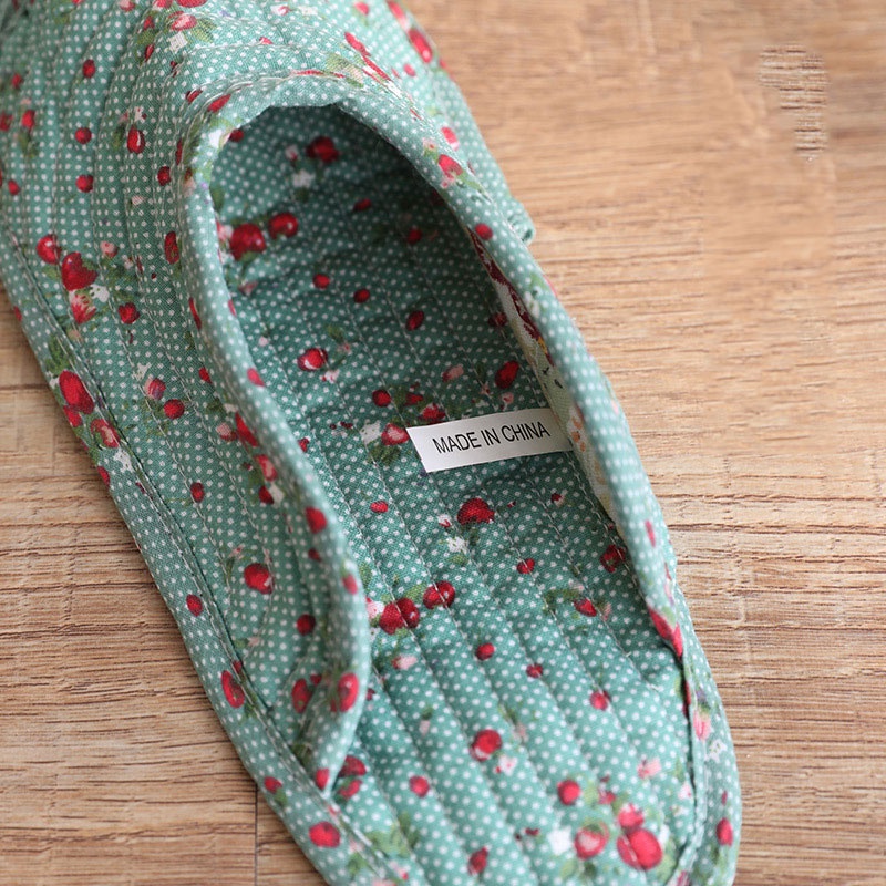 Dép Đi Trong Nhà Họa Tiết Hoa Nhiều Màu Sắc Thoải Mái