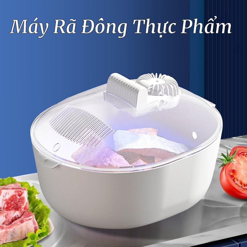 Máy rã đông thực phẩm lạnh, Máy tiệt trùng, khử trùng rau củ quả