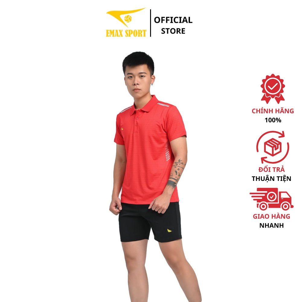 Áo Thể Thao Nam Ikando Amunra Cổ Trụ, Vải Thun Mè Cao Cấp, Co Giãn, Thoáng Khí - Nhiều màu