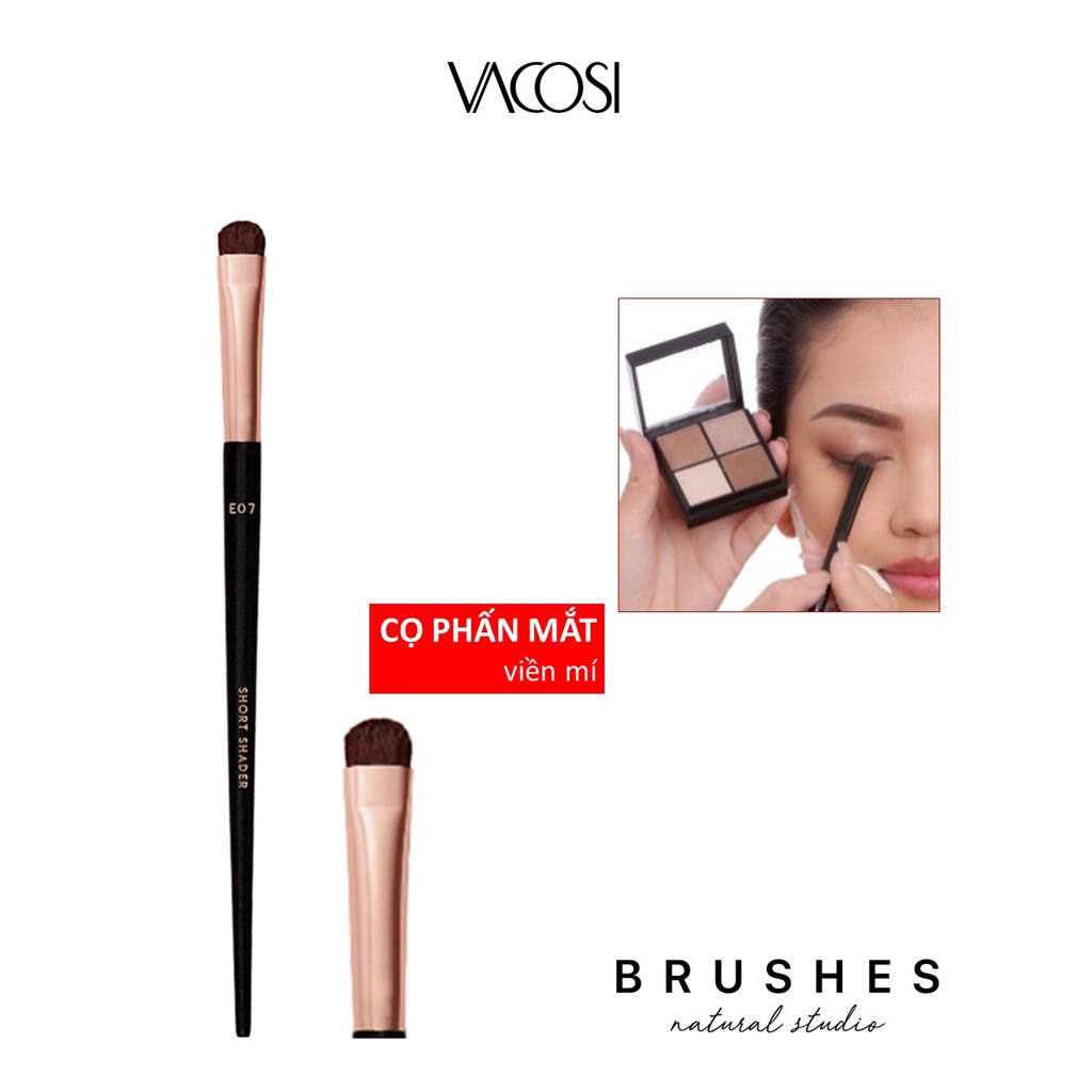 Cọ Phấn Mắt Tán Viền Mí VACOSI SHORT SHADER BRUSH - E07