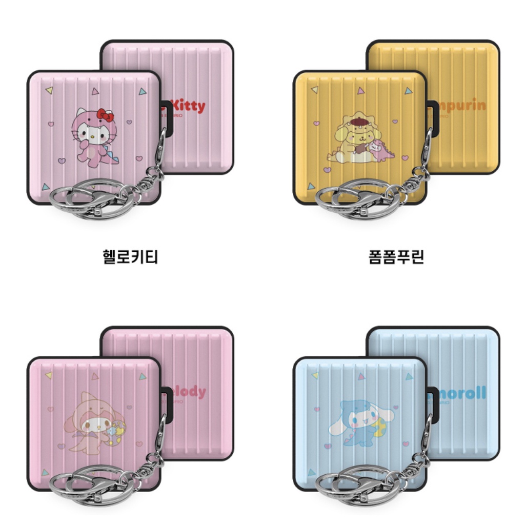 Sanrio characters costume edition case for Buds live / pro / 2 / 2 pro - hello kitty pompompurin my melody cinnamoroll kuromi pochacco twin star