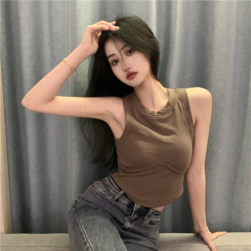 NZN Áo Ba Lỗ Thể Thao Màu Trơn Thời Trang Mùa Xuân Mới