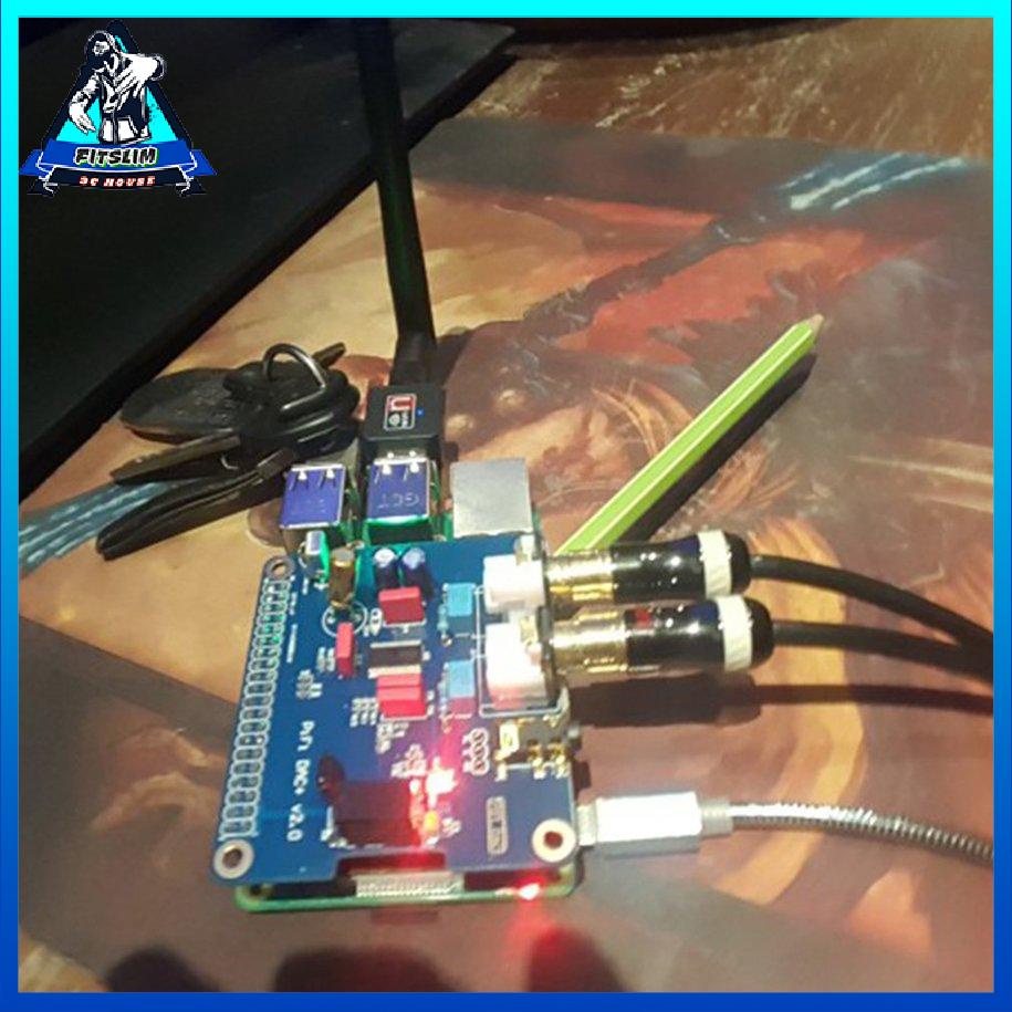 Pifi Digi Dac+Module Hifi Dac Sound Card Giao Diện I2S Cho 3 Hiệu Suất Cao