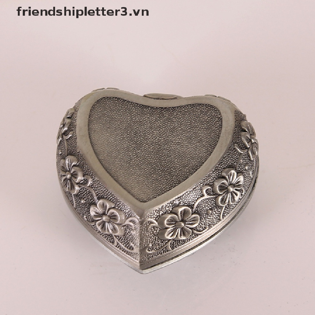 Hộp Đựng Trang Sức Bằng Kim Loại Kích Thước 6 * 6 * 3cm