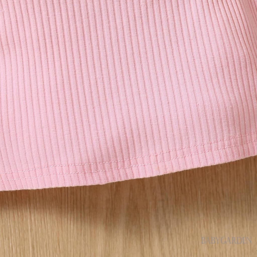 Set Áo Thun Ngắn Tay + Quần Short Thời Trang Cho Bé Gái 1-6 Tuổi