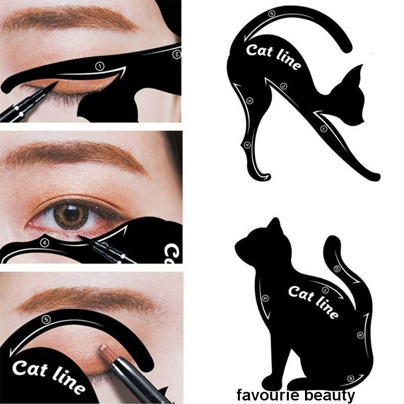 ✨✨khuôn hỗ trợ kẻ mắt / khuôn vẽ lông mày / thẻ phấn mắt đa năng dành cho trang điểm