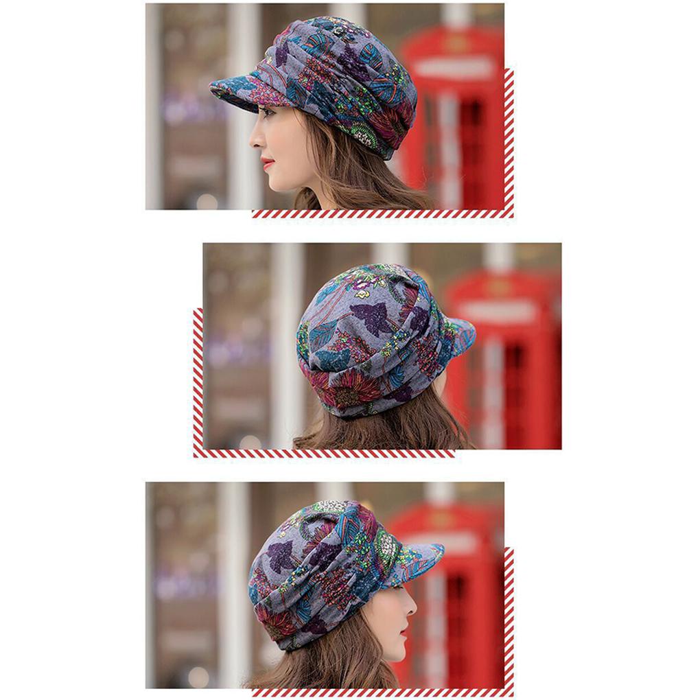 Mũ Lưỡi Trai Thể Thao Bóng Chày Thời Trang Mùa Đông Cho Nữ