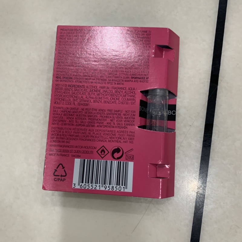 Nước hoa nữ Vials Viktor & Rolf Bonbon EDP 1.2ml