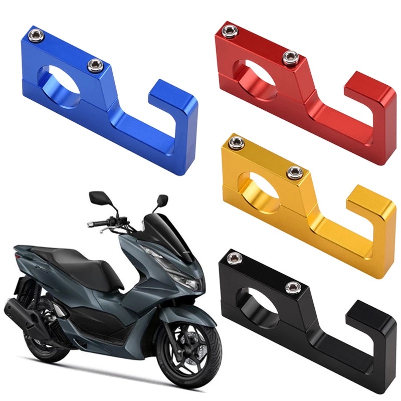 Giá Đỡ Mũ Bảo Hiểm Gắn Tay Lái Xe Máy Bằng Nhôm Tiện Dụng