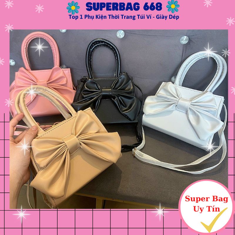 Túi Đeo Chéo Nữ ♥️ FREESHIP♥️ Túi Xách Nữ Đính Nơ Thời Trang 449