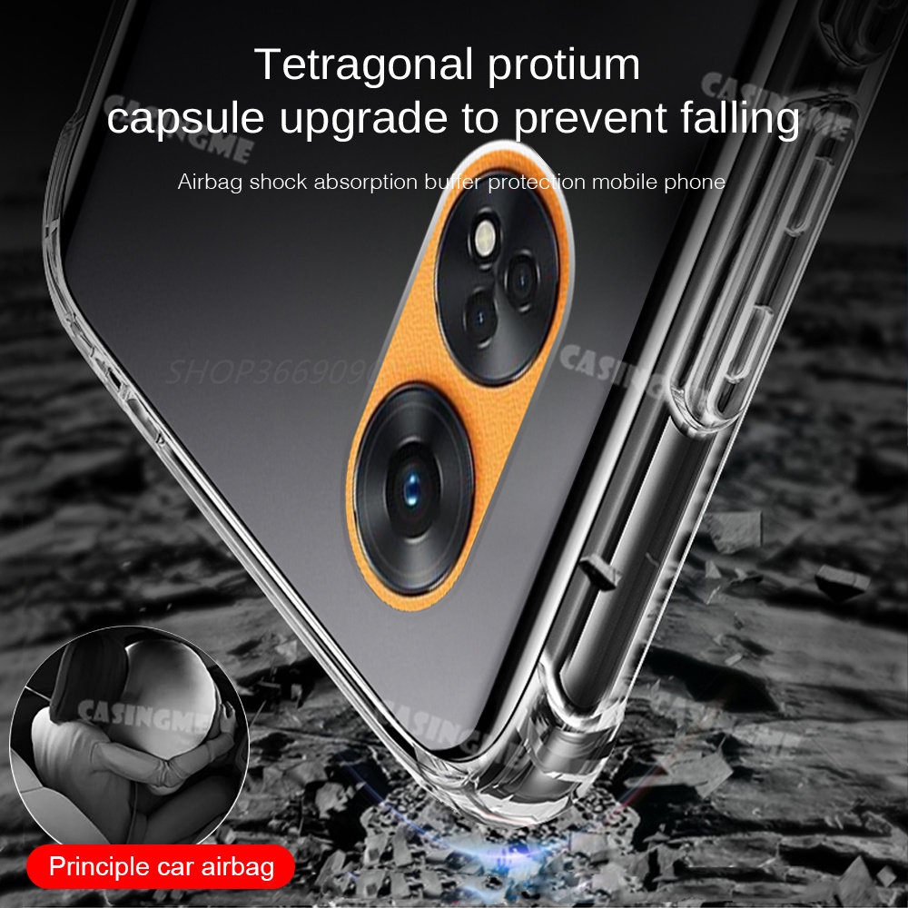 Ốp Điện Thoại Silicon Trong Suốt Có Túi Khí Bảo Vệ Camera Cho Oppo Reno8 T 4G 5G Reno 8 T 8Z T8 8T Reno8T Z PRO 4G 5G