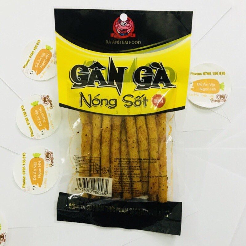 Snack Hình Gân Gà Dai Thơm Cay Giá Rẻ