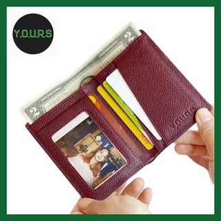 [DA BÒ THẬT 100%] Ví đứng MINI YOURS Bifold