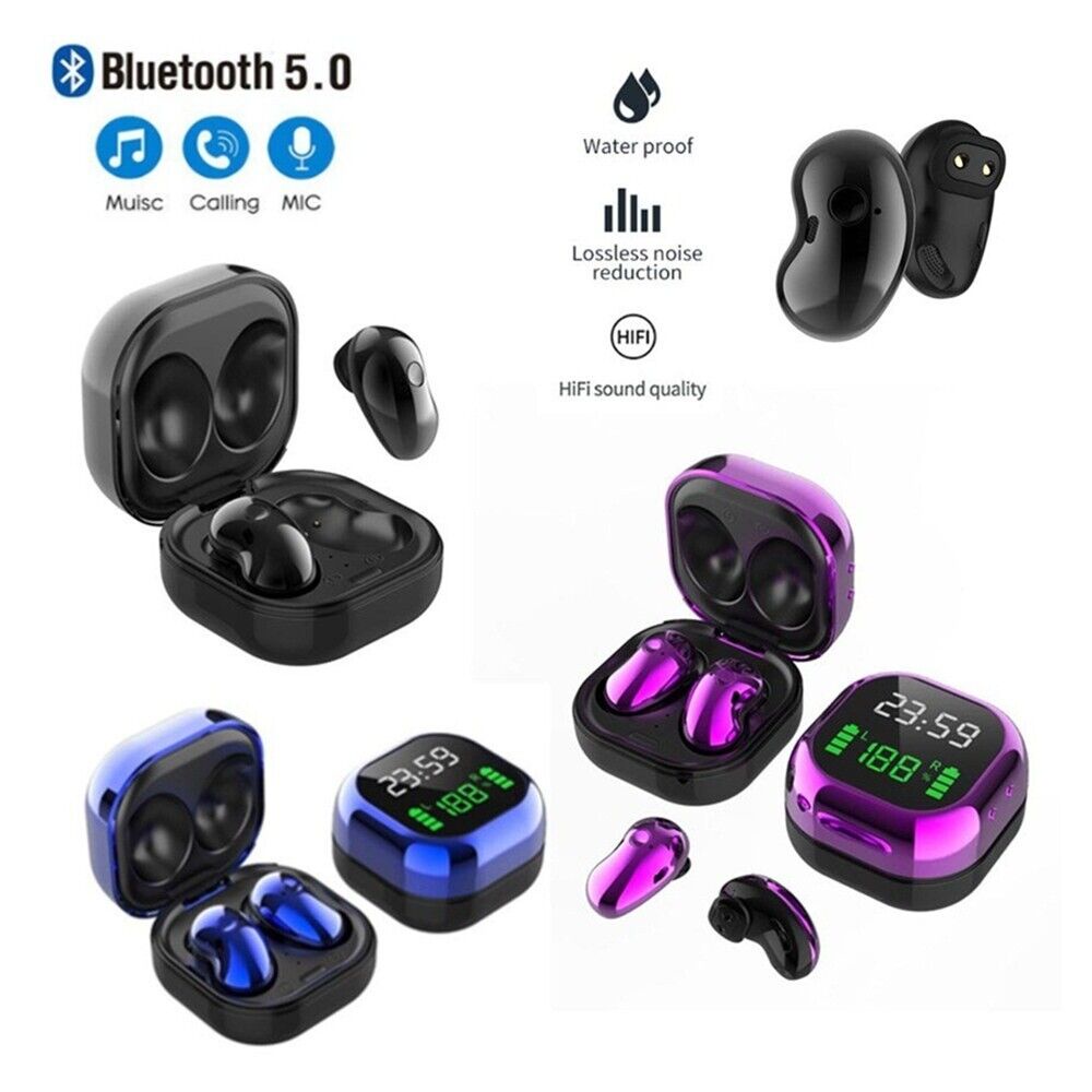 Tai Nghe Bluetooth 5.1 Không Dây S6 Plus Cho Tai Nghe Nhét Tai iOS Android