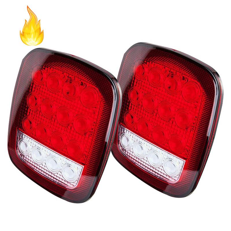 Đèn LED Tín Hiệu Phanh Thắng Gắn Đuôi Xe Jeep Wrangler TJ CJ YJ