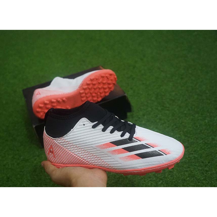 GIÀY ĐÁ BÓNG SÂN CỎ NHÂN TẠO, GIÀY ĐÁ BANH PREDATO CỔ CAO ĐẾ CAO SU ĐÃ KHÂU FULL ĐẾ