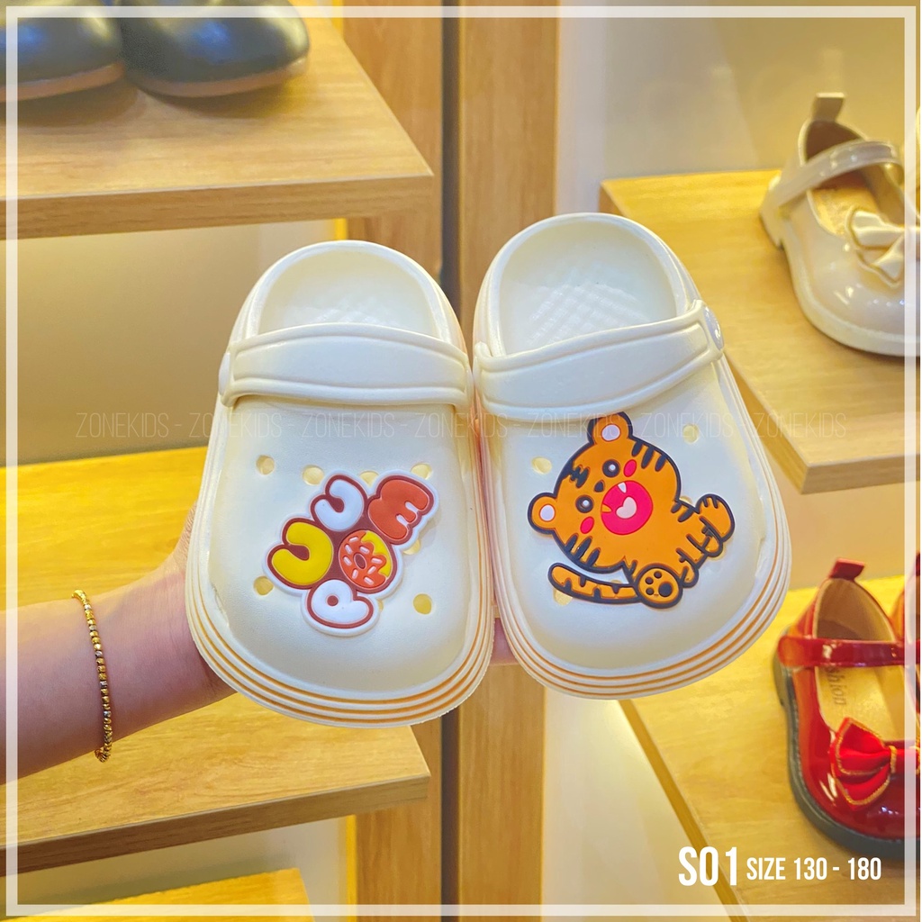 Dép sục siêu nhẹ, siêu êm cho bé gái bé trai Zonekids - S01
