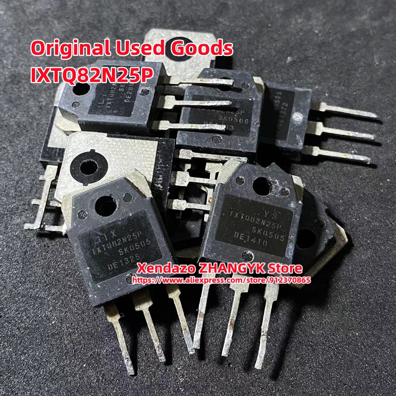 Hàng đã qua sử dụng 5 cái / lốc IXTQ82N25P 82N25 MOSFET N-CH 250V 82A TO-247 TO-3P Dành cho biến tần