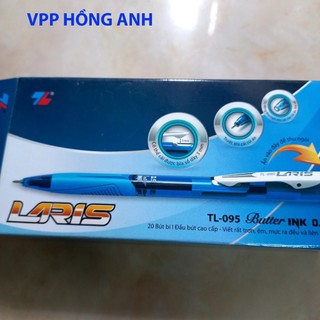 Hộp 20 cây - bút bi laris thiên long 095 ngòi 0.5mm