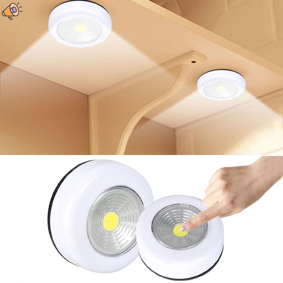 Đèn LED COB Không Dây Tự Dính Gắn Dưới Tủ Chén / Ngăn Kéo / Tủ Quần Áo / Phòng Ngủ / | BigBuy360 - bigbuy360.vn