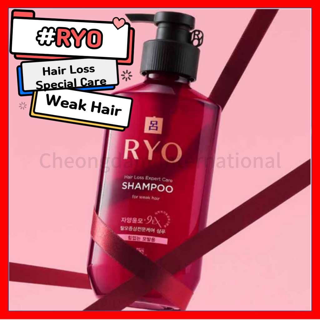 Dầu Gội Đặc Trị Rụng Tóc Jayangyunmo 9EX Dành Cho Tóc Yếu 400ml