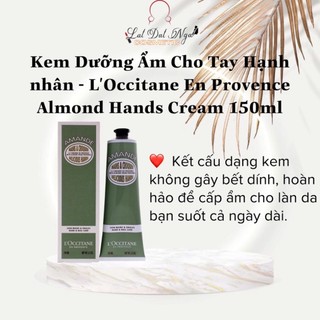 Kem Dưỡng Da Tay Hạnh Nhân LOccitane Almond Delicious Hand 150ml