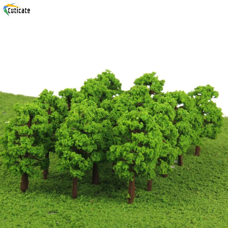 Bộ 20 Mô Hình Cây Thông Trang Trí Phong Cảnh Diorama Tỉ Lệ 1: 150