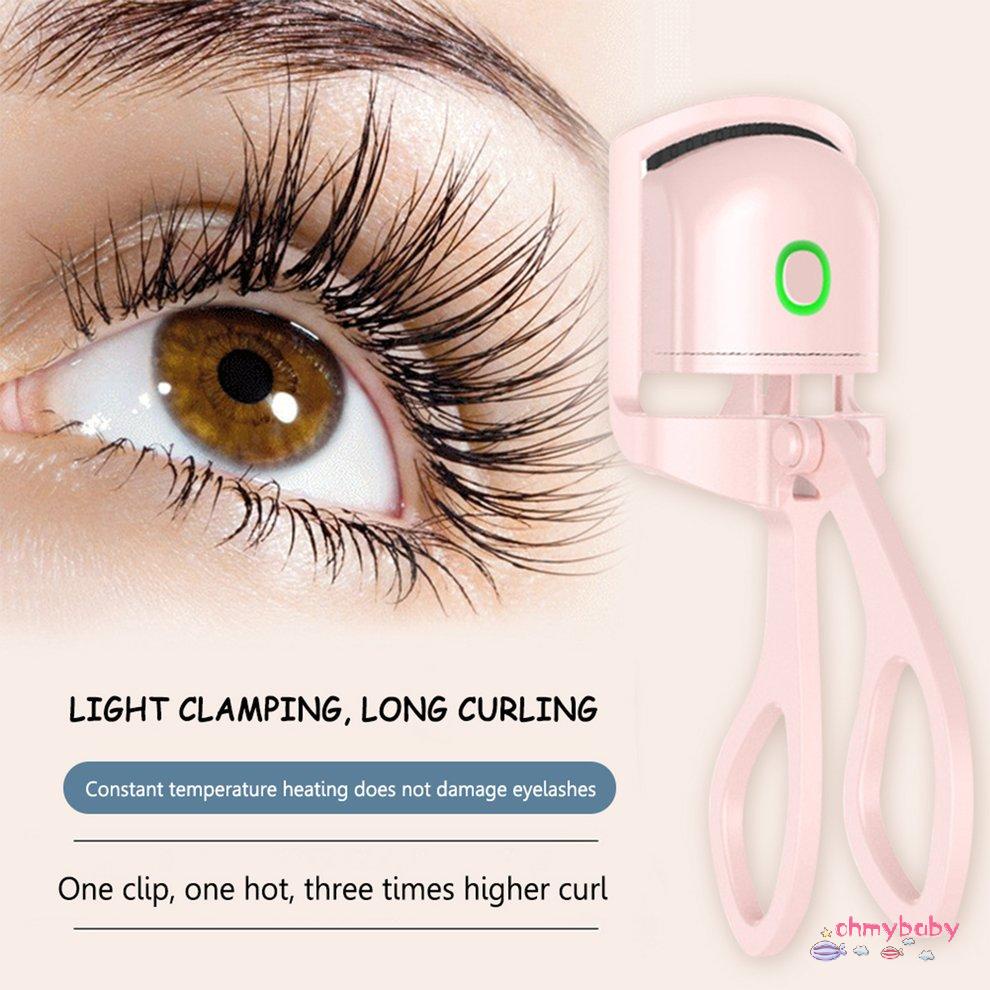 Máy uốn lông mi làm nóng tóc có thể sạc lại cho dài bằng điện [U/10]
