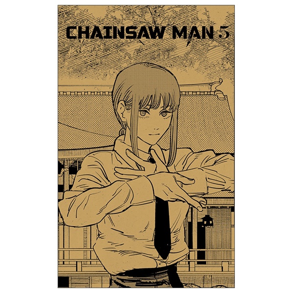 Chainsaw Man - Tập1 + 2 + 3 + 4 + 5 - Tặng Kèm Lót Ly + Bìa Áo Giấy Kraft