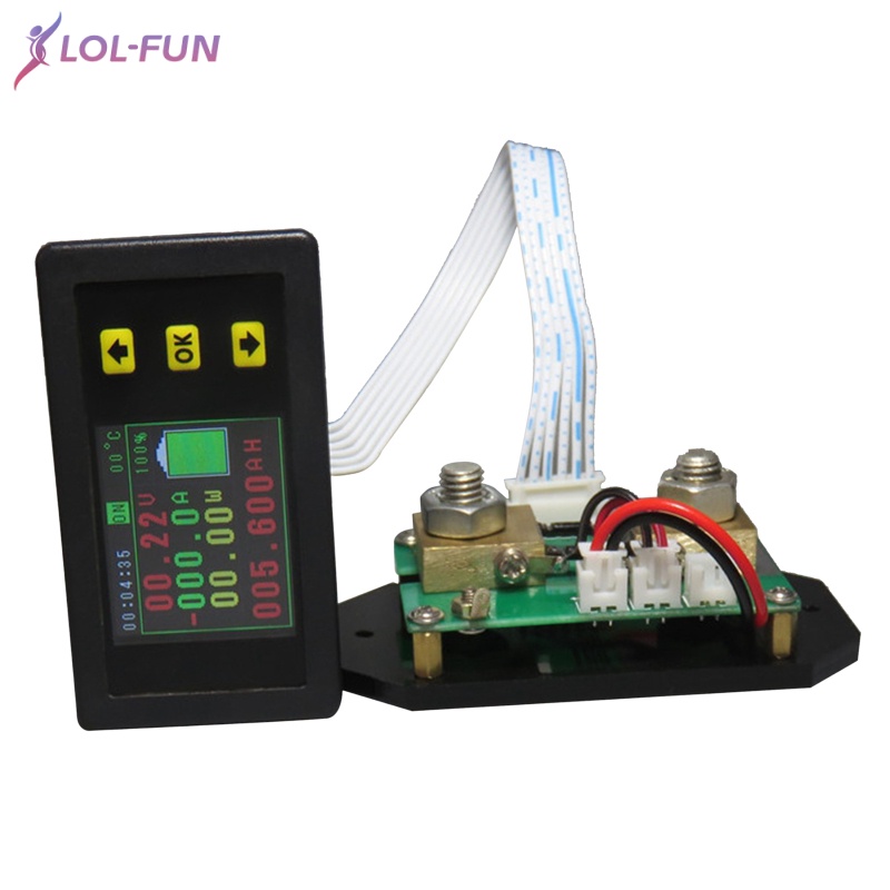 Đồng hồ kết hợp IUIU đo dòng điện DC 500v 100A 200A 300A 500A 1.8inch màn hình LCD