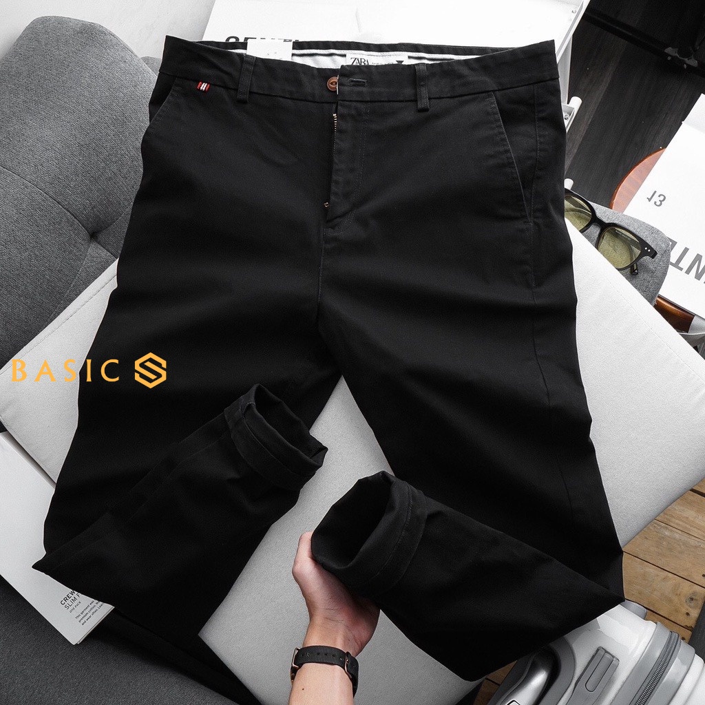 Quần dài Kaki Nam 7 màu GEN ALPHA form Slimfit ống suông chất vải Kaki Cotton co giãn năng động GEN221