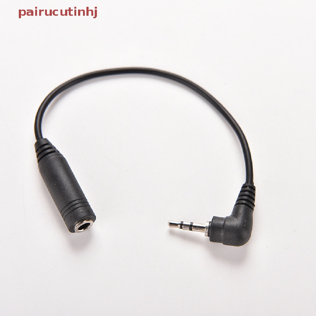 Pairhj 2.5mm Male Plug to 3.5mm Female Jack Stereo AUX Audio TRS Adapter Converter VN