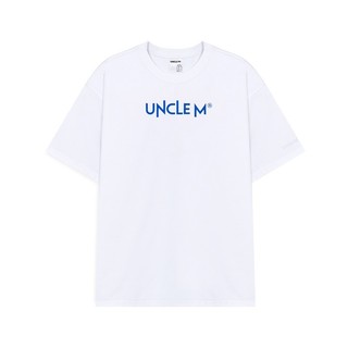 Áo thun oversize Uncle M cotton nam nữ có thêu tay BASIC TEE