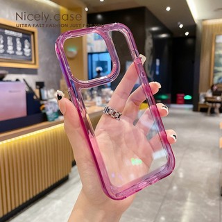 Ốp điện thoại chất lượng cao chống sốc đơn giản màu thạch tương thích cho iPhone 17 Air 16 14Plus 13 12 11 Pro Max XR Xs Max 7 Plus 8 Vỏ trong suốt Acrylic Hàn Quốc