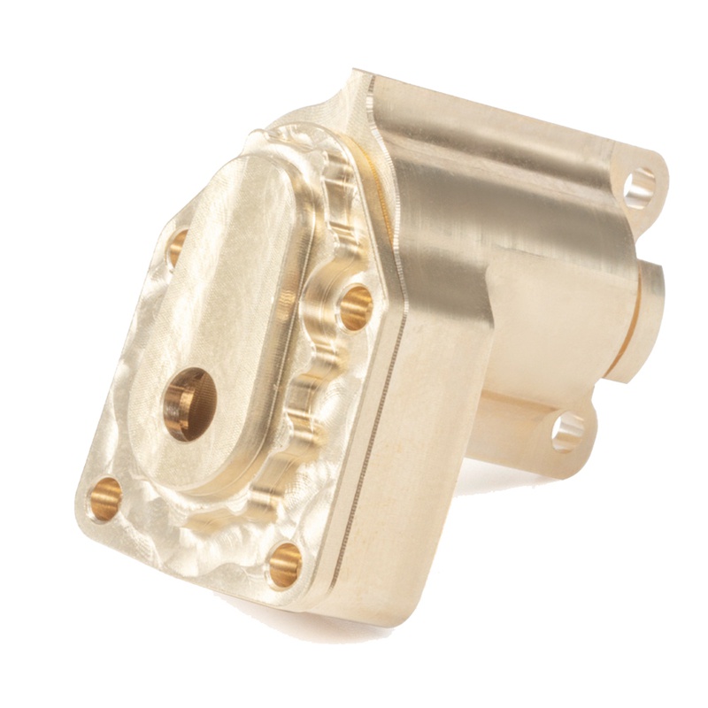 Bộ Trục Lái Bằng Đồng Thau Cho Xe Điều Khiển RC Crawler UTB18 Tỉ Lệ 1 / 18