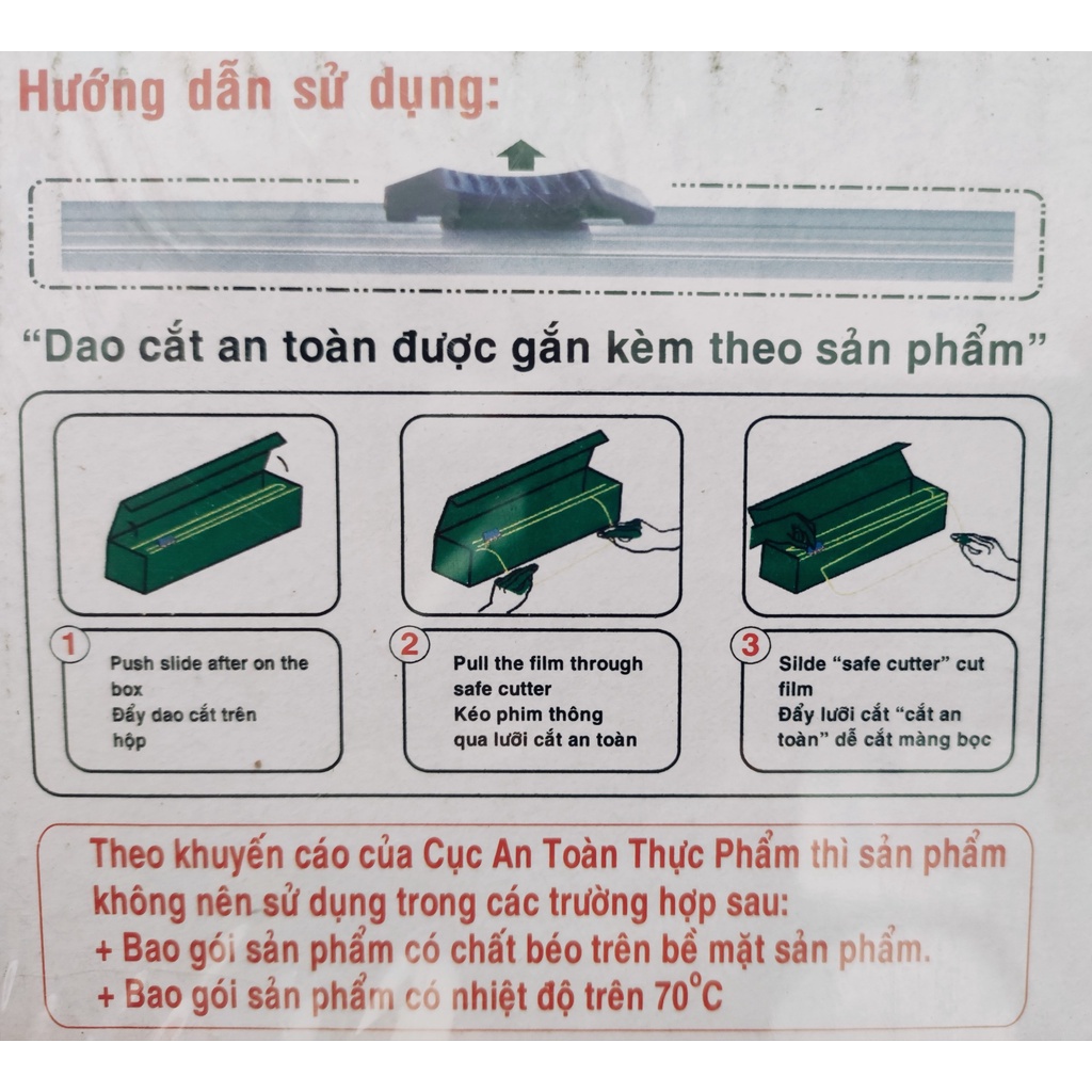 Màng bọc thực phẩm MANGO 30cm x 450