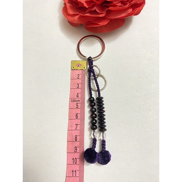 Móc khoá gắn đá si nhật