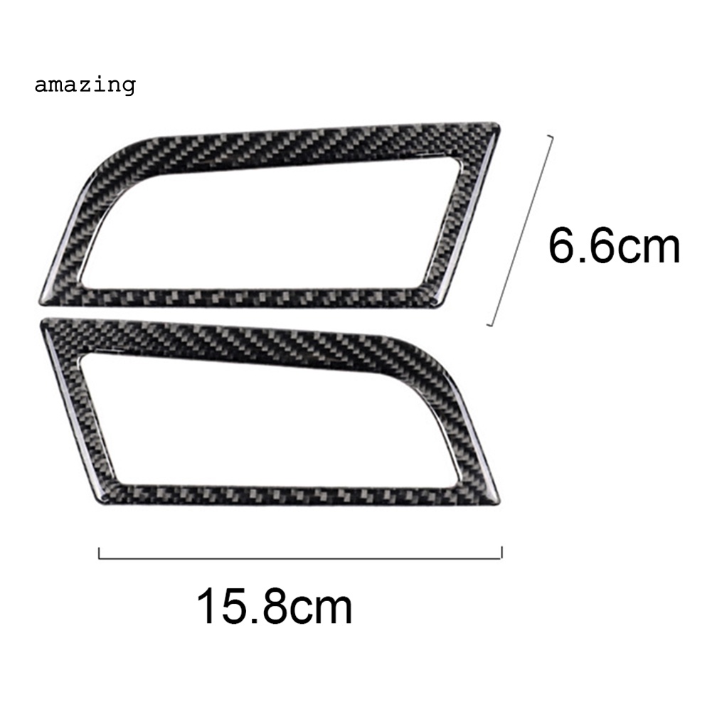 Bộ 2 Miếng Dán Trang Trí Lỗ Thông Gió Trong Xe Hơi Ford Mustang 15-19