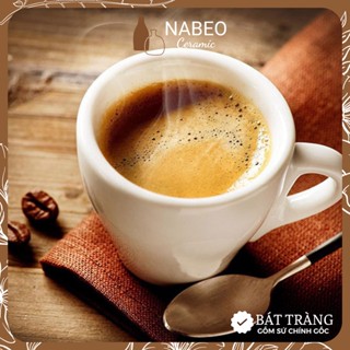 Cốc Espresso 70ml Vân Đá - Cốc Ly Cafe - Trà - Có Đĩa Kê - Nhiều Màu Gốm Sứ Bát Tràng Cao Cấp