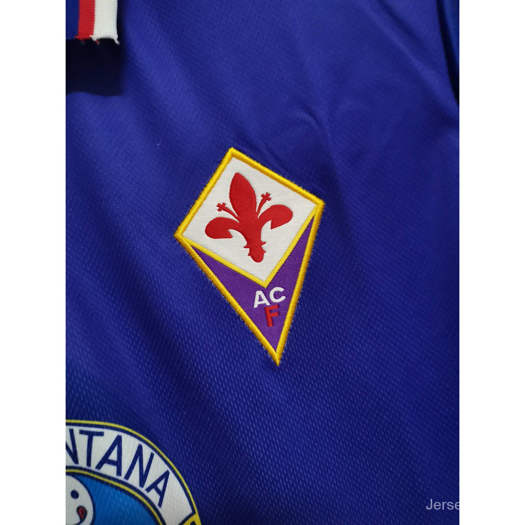 Áo Bóng Đá Phong Cách Fiorentina Cổ Điển 1995-96
