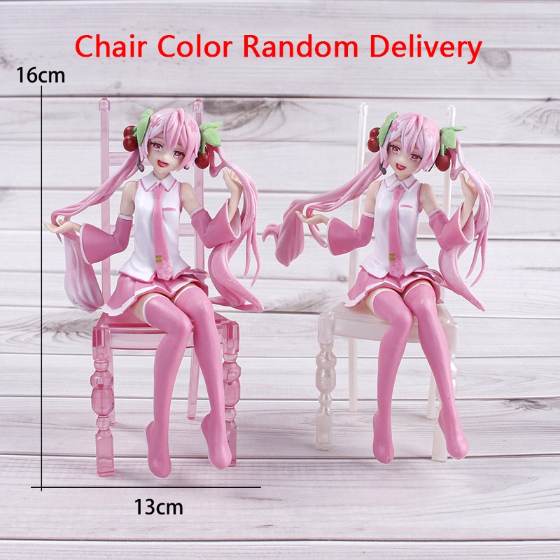 Mô Hình Búp Bê Hatsune Miku Sakura Bằng PVC 14-23cm 8 Kiểu Dáng Tùy Chọn