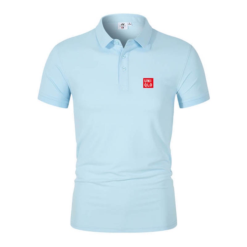 Áo Thun polo uniqlo Tay Ngắn Phong Cách Doanh Nhân Thời Trang Mùa Hè Mới 2023 Kích Thước m-4xl 0535